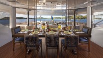 Yacht STARIRE -  Bridge Deck Dining